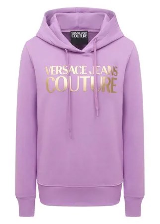 Хлопковое худи Versace Jeans Couture