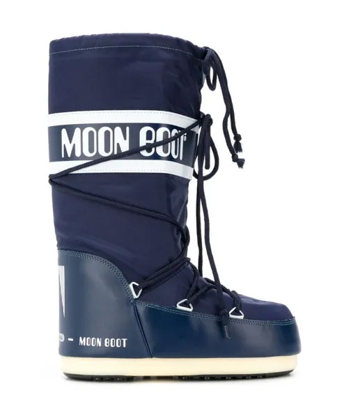 Ботинки с логотипом Moon Boot, синий