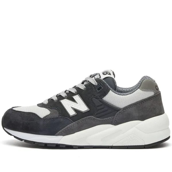 Замшевые кроссовки Comme des Garçons Homme x New Balance MT580, черный