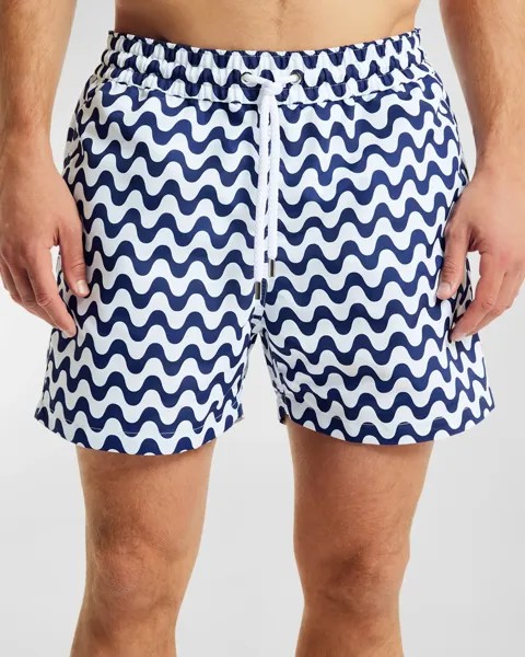 Мужские спортивные шорты для плавания Copacabana Frescobol Carioca, цвет Navy Blue