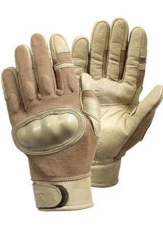 Rothco Тактические перчатки с кастетом «coyote», XL (обхват кисти 20-21 см)