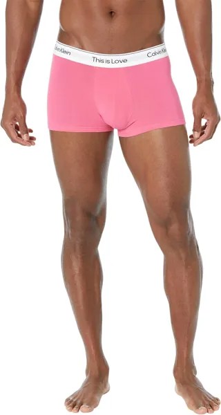 Трусы This Is Love Trunks Calvin Klein Underwear, цвет Pink Flambe