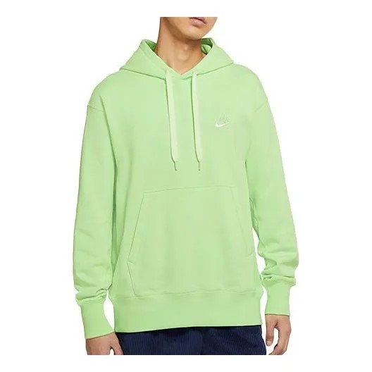 Толстовка Nike MENS Sportswear French Terry Embroidered Logo Long Sleeve Cyan Orange, оранжевый
