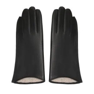 Перчатки EKONIKA PREMIUM выполнены из мягкой ягнячьей кожи и утеплены подкладкой из нежной шерсти с добавлением акрила. Перчатки не сковывают движения и подходят для сенсорных экранов. Благодаря отсутствию лишнего декора аксессуар будет актуален не один сезон и станет хороший модной инвестицией.