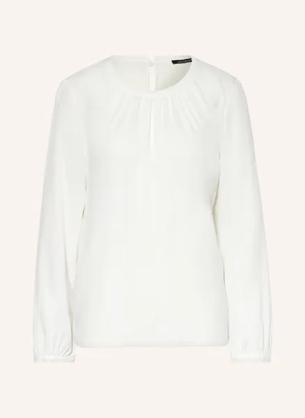 Блуза LUISA CERANO im Materialmix mit Seide, белый