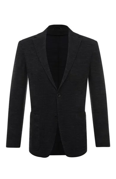 Пиджак из хлопка и шерсти Canali