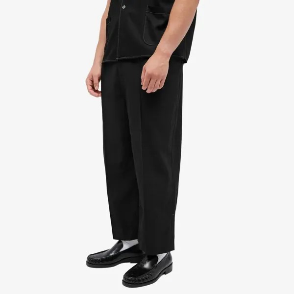 Loewe Рабочие брюки с низкой промежностью, черный
