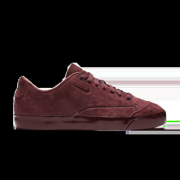 Кроссовки Nike Wmns Blazer City Low Suede 'Burgundy ', красный