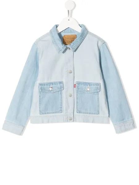 Levi's Kids приталенная джинсовая куртка