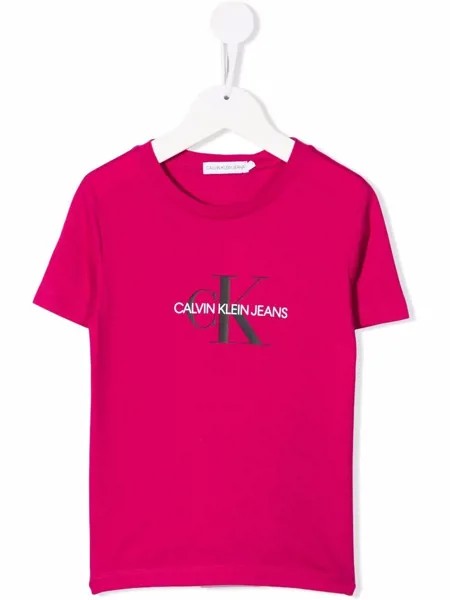 Calvin Klein Kids футболка с логотипом