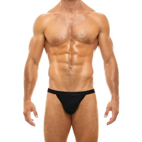 Трусы MODUS VIVENDI Antibacterial Tanga Brief, размер S, черный