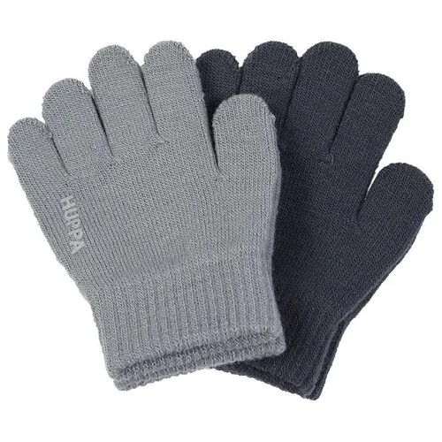 Перчатки Huppa, размер 3, серый