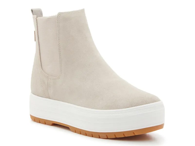 Кроссовки The Platform Chelsea Sneaker Boot Keds, серо-коричневый