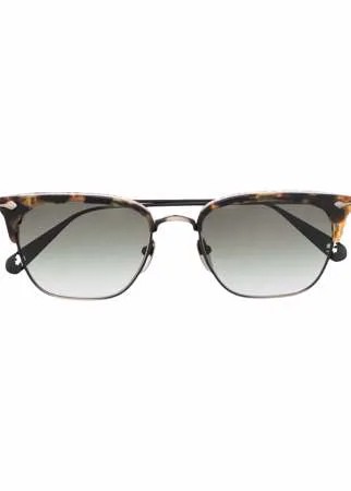 Chrome Hearts солнцезащитные очки Sluntradiction в квадратной оправе