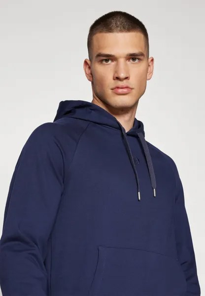 Толстовка Fine Hoodie Sweater Sergio Tacchini, темно-синий