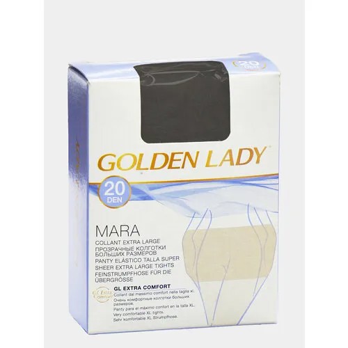 Колготки Golden Lady LEDA/MARA, 20 den, размер 5XL, серый