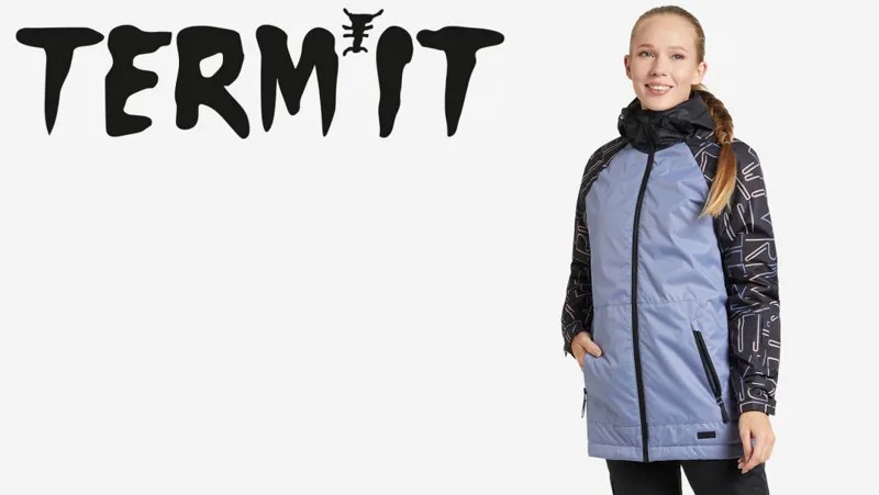 Куртка утепленная женская Termit, Черный
