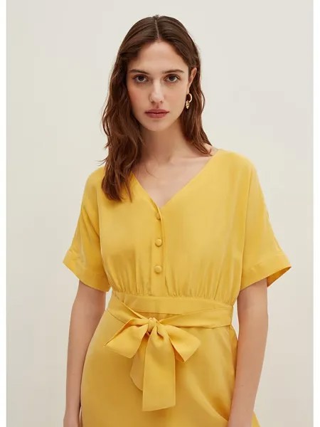 Длинное платье STEFANEL, цвет geld