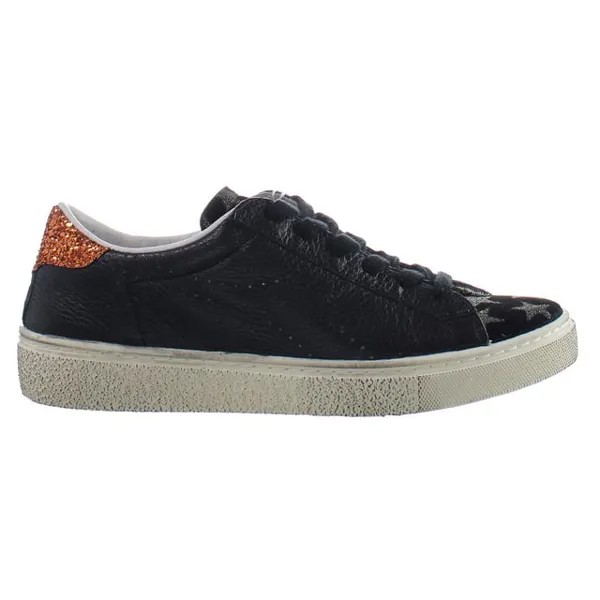 Черные женские кроссовки Montecarlo h pieno fioreгрязные Diadora, черный