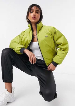 Желтый двусторонний пуховик Levi's