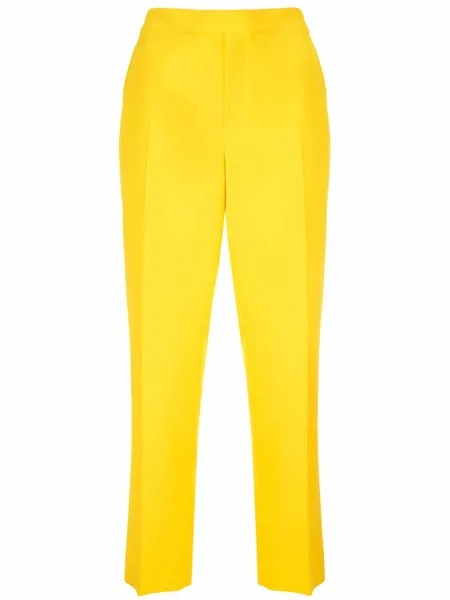 Ralph Lauren Collection брюки прямого кроя с завышенной талией