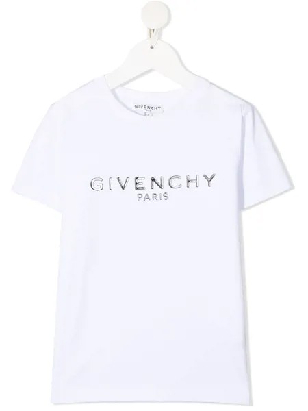 Givenchy Kids футболка с логотипом