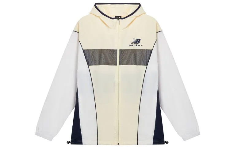 Куртка унисекс белая New Balance, белый