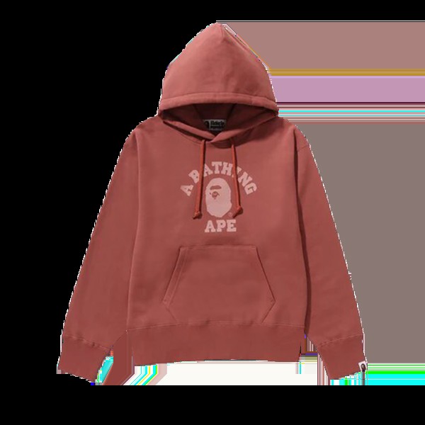 Худи BAPE College Pullover 'Pink', розовый