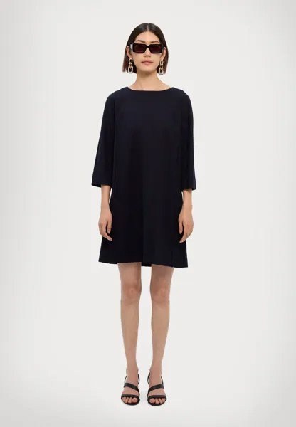 Платье из джерси NOEL Max Mara Leisure, темно-синий