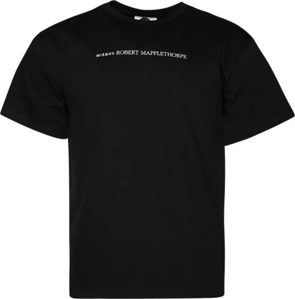 Футболка MISBHV Robert Mapplethortpe T-Shirt 'Black', черный