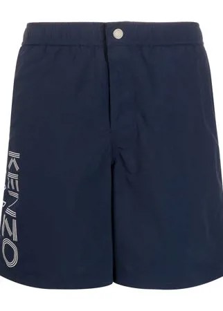 Kenzo плавки-шорты с логотипом