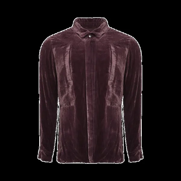 Рубашка Rick Owens Fogpocket Long-Sleeve 'Amethyst', фиолетовый