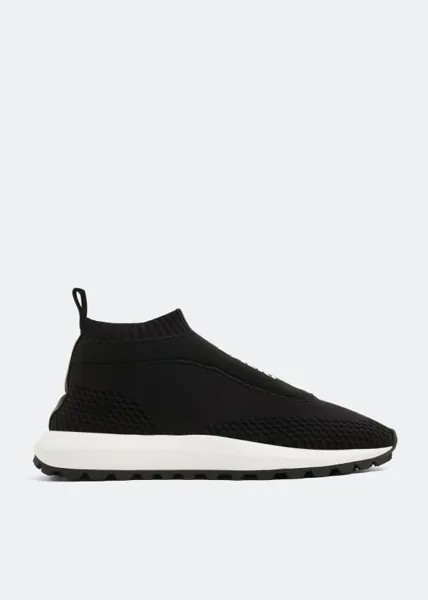 Кроссовки BALR. B13 Mid Sock sneakers, черный