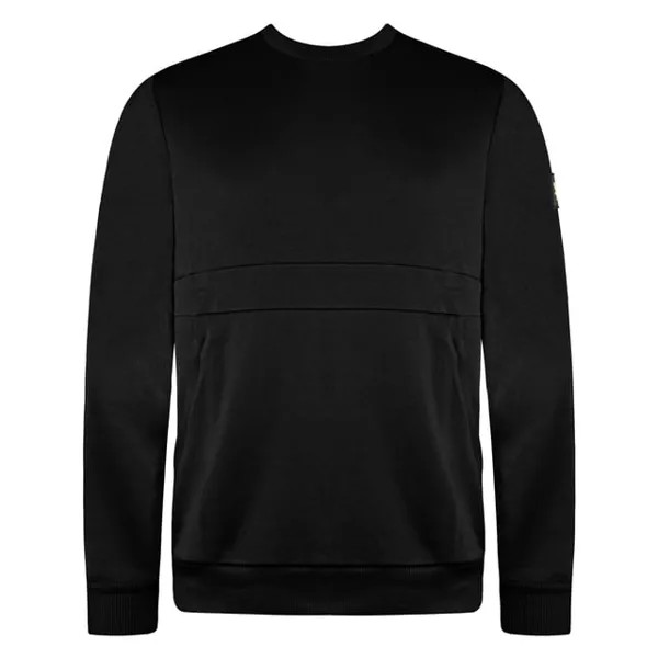Карманный мужской черный свитер Lyle & Scott, черный