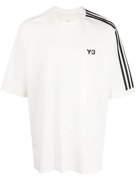 Y-3 футболка с логотипом из коллаборации с adidas, белый