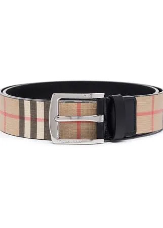 Burberry Vintage Check leather belt