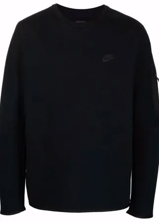 Nike флисовая толстовка с логотипом