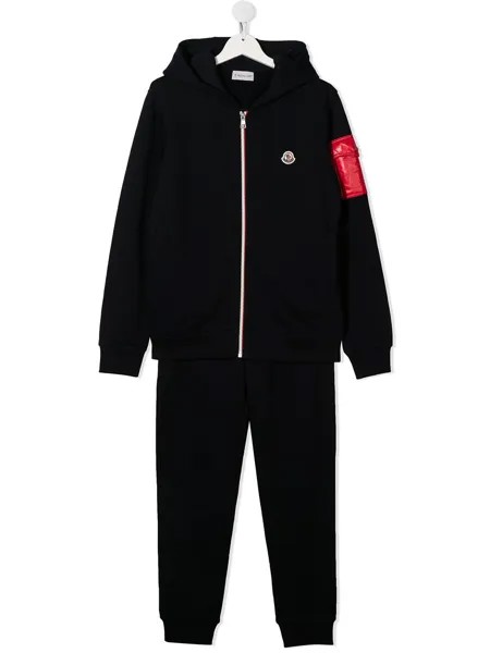 Moncler Enfant толстовка с контрастными рукавами