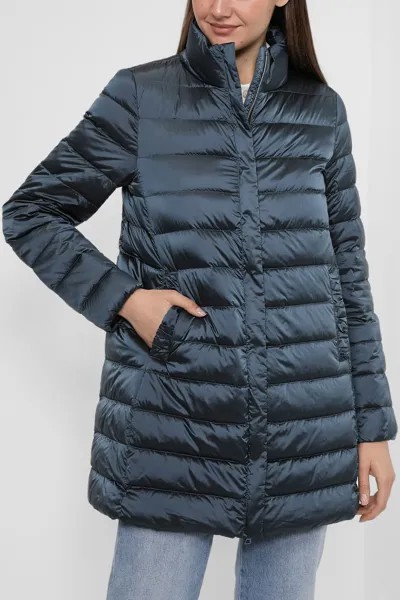 Куртка женская GEOX W2625DT2566 синяя 44 IT