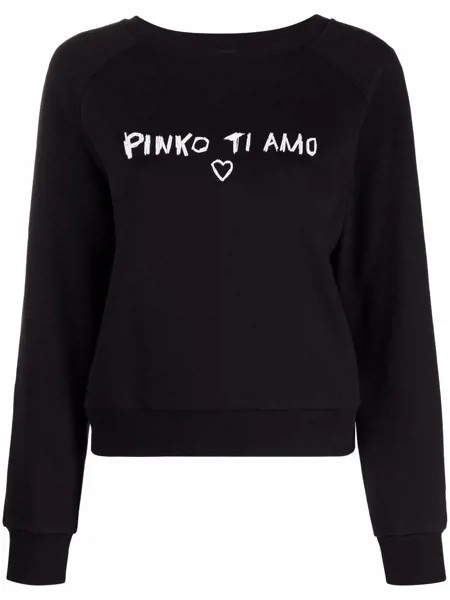 PINKO толстовка с логотипом