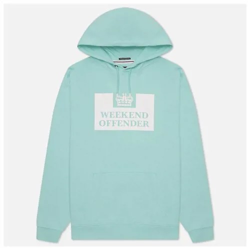 Мужская толстовка Weekend Offender HM Service SS22 Hoodie зелёный, Размер XXL