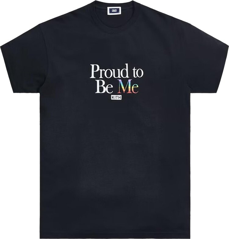 Футболка Kith Proud To Be Me Tee 'Black', черный