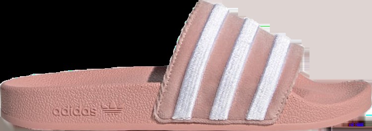 Сандалии Adidas Wmns Adilette Slide 'Wonder Mauve White', розовый