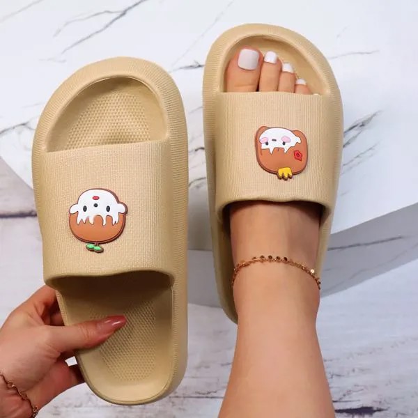 Сланцы с принтом фигуры