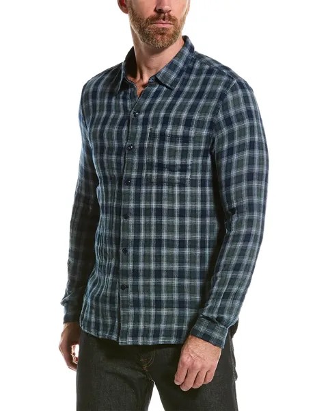 Двусторонняя рубашка John Varvatos Star USA, синий