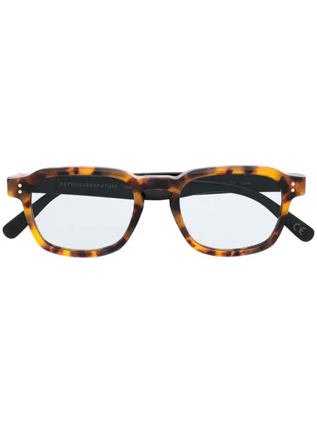 Retrosuperfuture солнцезащитные очки Luce Immaculate в квадратной оправе
