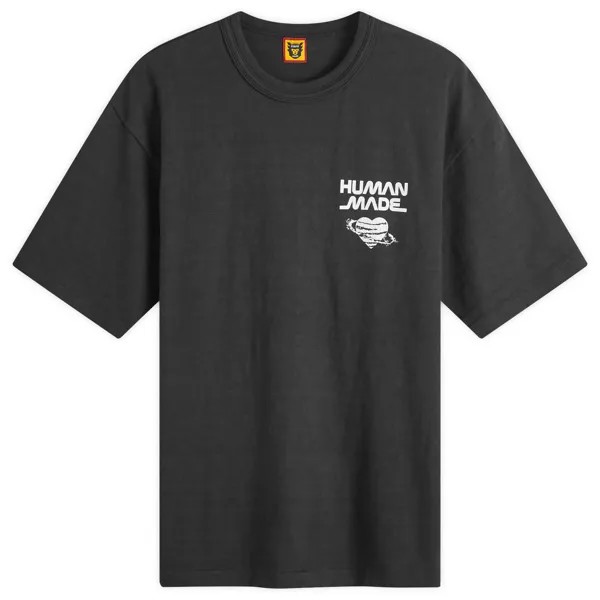 Футболка Human Made Rocket T-Shirt, черный