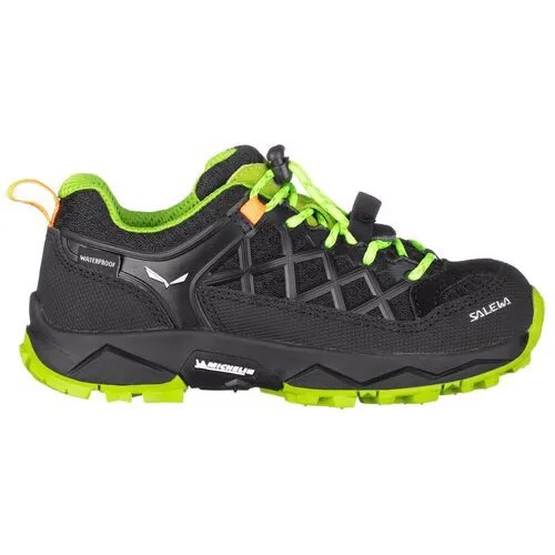 Кроссовки Salewa Wildfire Waterproof Kids' Black Out/Cactus (Eur:27)