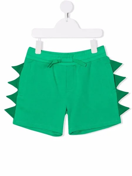 Stella McCartney Kids спортивные шорты с принтом Dino