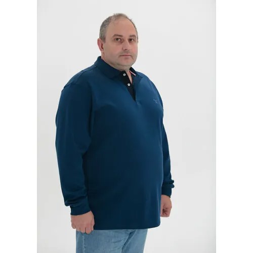 Поло ТД Коллекция, размер 6XL, синий